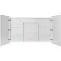 Зеркальный шкаф Aquaton Лондри 120 Белый глянцевый (1A267402LH010) 1A267402LH010