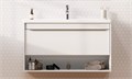 Тумба под раковину AQUATON Хоуп 100, подвесная, 1 ящик, белый матовый (1A287401HP2B0) 1A287401HP2B0