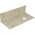 Столешница под раковину Aquaton Мишель 100 с панелью, бежевая (1A253303MIX40) 1A277303MIX40