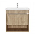 Тумба под раковину AQUATON Хоуп 60, подвесная, 1 ящик, орех (1A287201HP6C0) 1A287201HP6C0