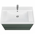 Тумба под раковину Roca Ona 800 подвесная, 2 ящика, зеленый матовый (A857630513) A857630513