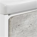 Тумба под раковину Roca Ronda 70 ящики с доводчиками, белый матовый/бетон (Z.RU93.0.300.3) Z.RU93.0.300.3