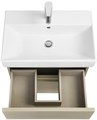 Тумба под раковину Roca Oleta 60 подвесная, 2 ящика, капучино (A857639515) A857639515