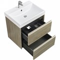 Тумба под раковину Roca Ona 600 подвесная, 2 ящика, темный вяз (A857613511) A857613511