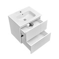 Тумба под раковину Roca Luna 60, подвесная, 2 ящика, белый матовый (Z.RU93.0.776.4) Z.RU93.0.776.4