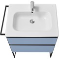 Тумба под раковину Roca DOMI 600 мм, подвесная, 2 ящика, небесный синий матовый (Z.RU93.0.787.0) Z.RU93.0.787.0