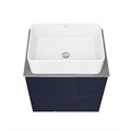 Тумба под раковину Roca Luna 60, подвесная, 2 ящика, синий матовый (Z.RU93.0.776.4) Z.RU93.0.776.6