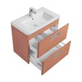 Тумба под раковину Roca The Gap Original 70 подвесная, 2 ящика, терракота (Z.RU93.0.783.8) Z.RU93.0.783.8