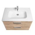 Тумба под раковину Roca Victoria 80 подвесная, 2 ящика, орех (A857470517) A857470517