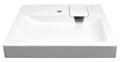 Раковина подвесная AZARIO Beta 600х583х90 литьевой мрамор, белая (CS00078301) CS00078301