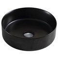 Раковина Azario 355х355х120 накладная, круглая, чёрная матовая (AZ-3134-MB) AZ-3134-MB
