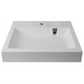 Раковина Azario Etna NEW 600х500х100 литьевой мрамор, сифон в комплекте, белая (CS00086607) CS00086607