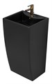 Раковина напольная Azario COMELLA 480х420х830 отдельностоящая прямоугольная, черный матовый (AZ-314MB) AZ-314MB