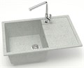 Кухонная мойка AZARIO Vision 750x505x218 искусственный мрамор, цвет Светло серый (CS00078341) CS00078341