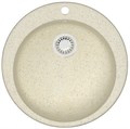 Кухонная мойка AZARIO Vital 507x507x200 искусственный мрамор, цвет Бежевый (CS00078344) CS00078344
