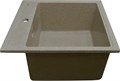 Кухонная мойка AZARIO Litos 570x505x200 искусственный мрамор, цвет Песочный (CS00078326) CS00078326