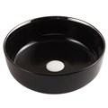 Раковина Azario 38,5х38,5х14 ультратонкая, черная глянец (AZ-4003) AZ-4003