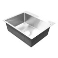Кухонная мойка AZARIO SABRINA 600х500х200 нержавеющая сталь, цвет Серебро (AZS6050S) AZS6050S
