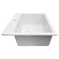 Кухонная мойка AZARIO Litos 570x505x200 искусственный мрамор, цвет Хлопок (CS00079702) CS00079702