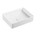 Раковина-чаша Azario 510х405х110 накладная, прямоугольная, матовый белый (AZ-2178-MW) AZ-2178-MW