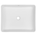 Раковина-чаша Azario 510х405х110 накладная, прямоугольная, матовый белый (AZ-2178-MW) AZ-2178-MW