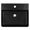Раковина накладная Azario 500х420х120 прямоугольная, черный матовый (AZ-2173-S-MB) AZ-2173-S-MB