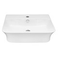 Раковина накладная Azario 485х410х125 прямоугольная, белый глянец (AZ-2258) AZ-2258