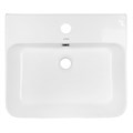 Раковина накладная Azario 485х410х125 прямоугольная, белый глянец (AZ-2258) AZ-2258