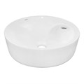 Раковина накладная Azario 430х430х130 круглая, белый глянец (AZ-3209) AZ-3209