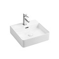Раковина накладная Azario 420х420х120 квадратная, белый матовый (AZ-2177-MW) AZ-2177-MW