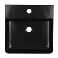 Раковина накладная Azario 420х420х120 квадратная, черный матовый (AZ-2177-MB) AZ-2177-MB