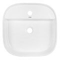 Раковина накладная Azario 450х450х120 округлая, белый глянец (AZ-2204) AZ-2204