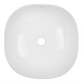 Раковина-чаша Azario 410x410x150 накладная, овальная, белый глянец  (AZ-2144) AZ-2144