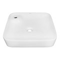 Раковина накладная Azario 460x460x100 квадратная, белый глянец (AZ-2181) AZ-2181