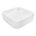 Раковина накладная Azario 430х430х120 квадратная, белый глянцевый (AZ-2194) AZ-2194