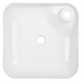 Раковина накладная Azario 430х430х120 квадратная, белый глянцевый (AZ-2194) AZ-2194