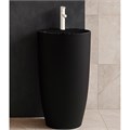 Раковина напольная Azario Tea 450х450х845 отдельностоящая, черный (AZ-M30149MB) AZ-M30149MB