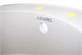 Кухонная мойка AZARIO Sivas 480х480х197 кварцевая, круглая, сифон в комплекте, цвет Песочный (CS00097655) CS00097655