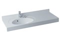 Раковина - столешница AQUATON Отель1200, белая (1A70093NOT01L) 1A70093NOT01L