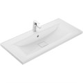 Раковина мебельная Aquaton Айрис 100 1000х452х152 литьевой мрамор, белый (1A73273KAG010) 1A73273KAG010