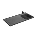 Раковина - столешница AQUATON Лондри 1050, правая, графит (1A72223KLH21R) 1A72223KLH21R
