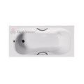 Ванна чугунная Goldman Donni 170х75х42, с ножками и ручками Donni 170*75*41