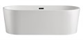 Ванна акриловая Azario BRISTOL 1600х800х580, свободностоящая, в комплекте с сифоном и металлической рамой (BRI16080) BRI16080