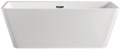 Ванна акриловая Azario OXFORD 1700х830х650, пристенная, в комплекте с сифоном и металлической рамой (OXF17083) OXF17083