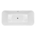 Ванна акриловая Azario ROVETA 1700х800х580 свободностоящая, в комплекте с сифоном и металлической рамой (AZ-6615) AZ-6615