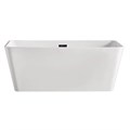 Ванна акриловая Azario LINCOLN 1690х800х580, свободностоящая, в комплекте с сифоном и металлической рамой (LIN17080) LIN17080