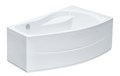 Ванна акриловая Santek МАЙОРКА XL асимметричная 160х95 правосторонняя белая 1.WH11.1.990