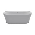 Ванна акриловая Azario ENGELS 1700x750x580 пристенная, в комплекте с сифоном и металлической рамой (ENG17075) ENG17075