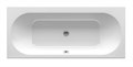 Ванна акриловая Ravak CITY SLIM 180х80 белая C921300000