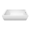 Ванна акриловая Loranto Novaro La 1700х700, пристенная, каркас и фронтальная панель в комплекте, белый (CS00078488) CS00078488